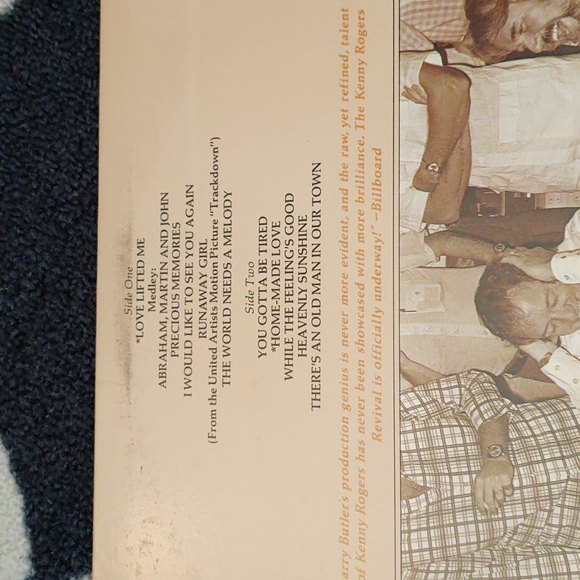 United Artists - Kenny Rogers - Love Lifted Me - Vinyl Record Album - Picture 4 of 13